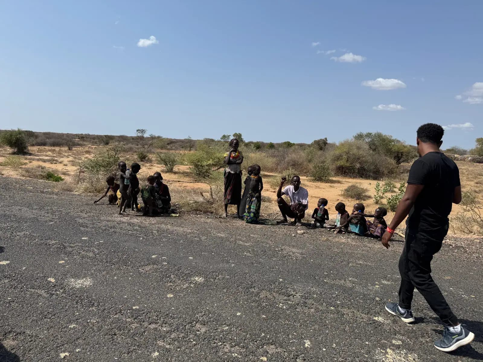Meeting a community on the road south