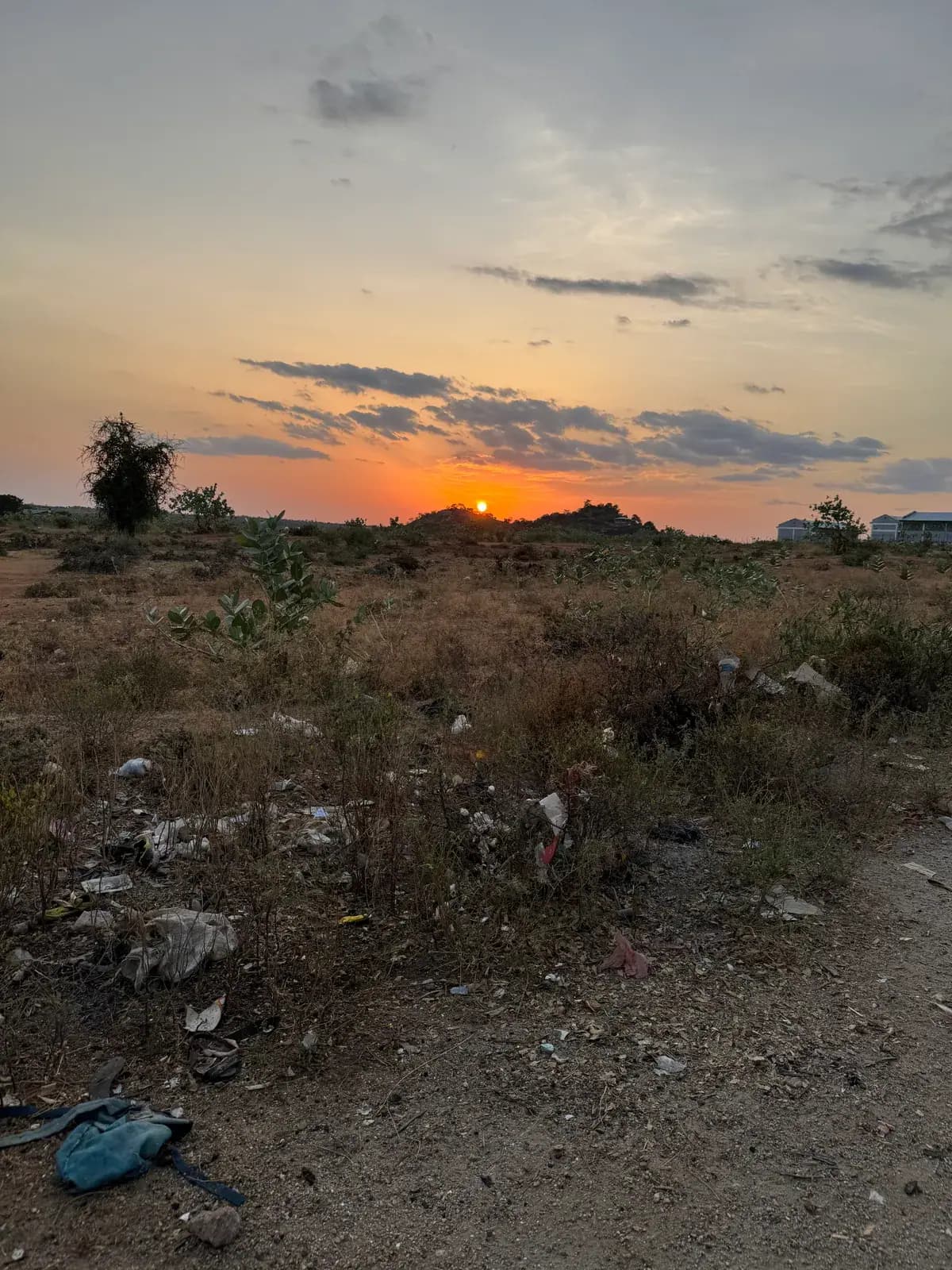 Sunset over the southern Ethiopian lowlands